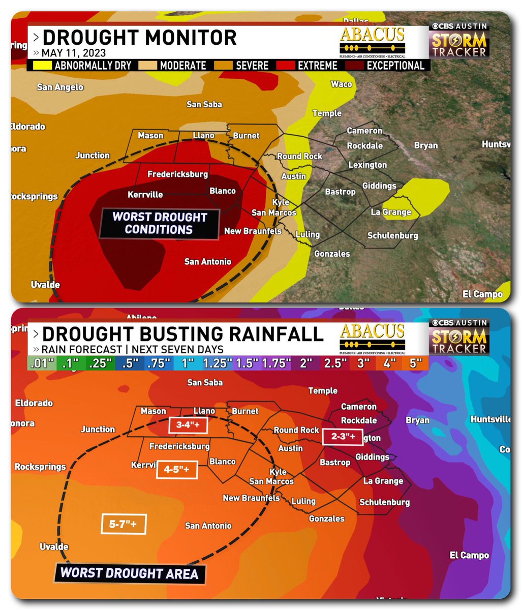 𝐀𝐮𝐬𝐭𝐢𝐧 𝐁𝐮𝐫𝐤𝐞𝐬 ⛈️ on Twitter "Over the next week, 35”+ rainfall