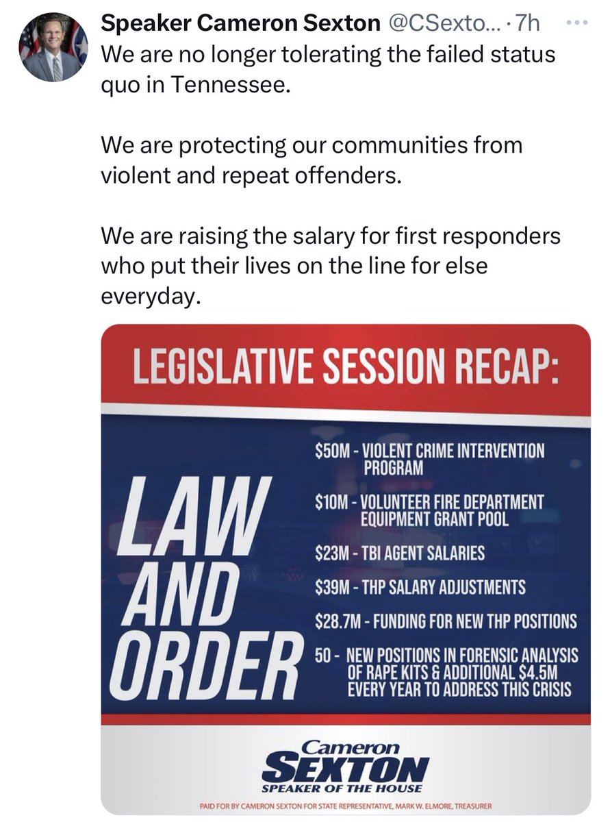 DeflectSexton's tweet photo. Should we read this as the beginning of his excuses to do nothing in the special session?!? No way. Slimy Cammie better get to work to earn that per diem and impress all his staffer and lobbyist girlfriends. #ScameronSexton https://t.co/ftwQaxhHb6