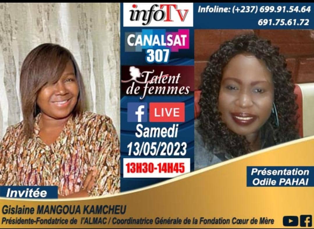 lupus_almac's tweet photo. #LupusAwarenessMonth
Continuation of the LUPUS MEDIA TOUR 
Meet our President Gislaine Mangoua live this Saturday, May 13, 2023 on INFO TV, she is the guest of the show TALENT DE FEMMES, presented by #Odile_Pahai.
#lupus  #lupuswarrior #lupusawareness  #almac #WorldLupusDay https://t.co/F2Ss6CSlQD
