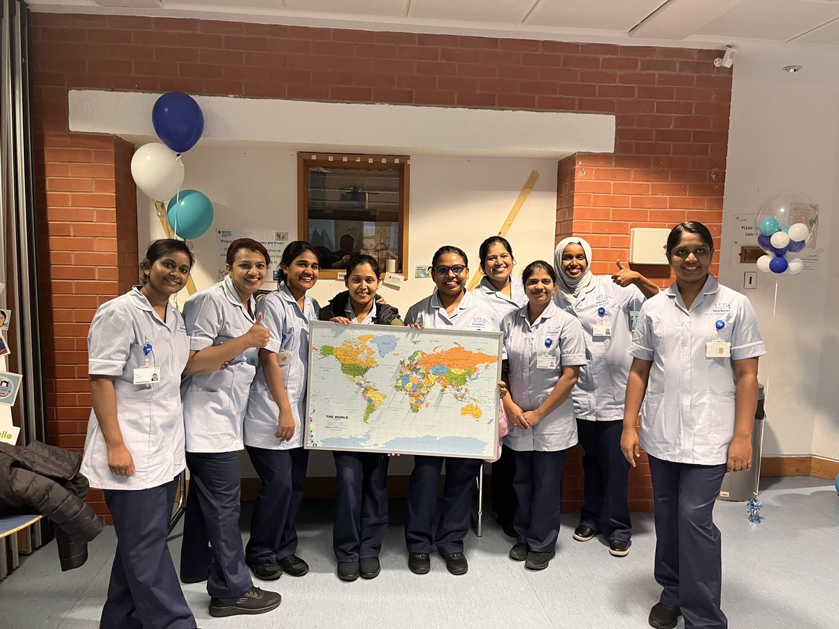 #IND2023 Our Nurses our future- Here our some of our most recent internationally educated Nurses taking time out of their OSCE preparation to join in our celebration of Nursing.