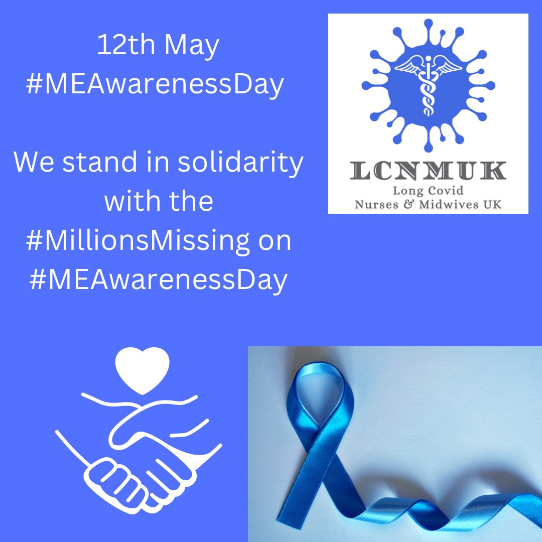 Solidarity 💙 #MillionsMissing #MECFS #MECFSAwarenessDay #MEAwarenessDay #MEAwarenessDay2023