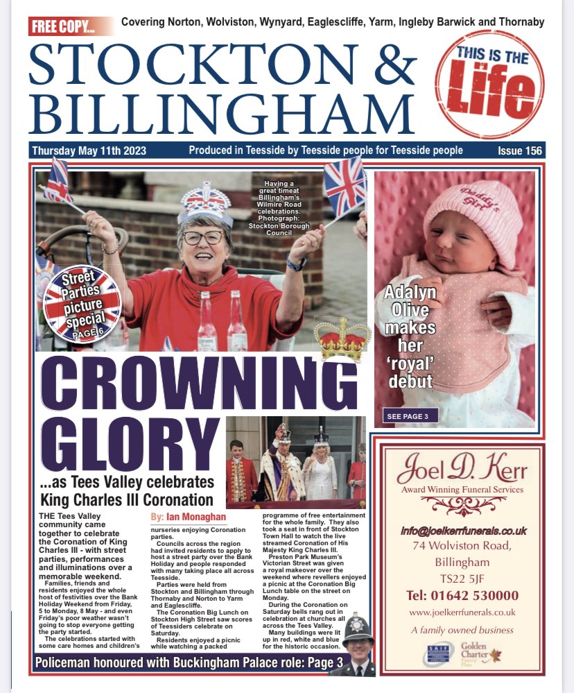Issue 156 of Stockton & Billingham Life is out now & also online! 

hartlepoollife.co.uk #Teesside #StocktononTees #Yarm