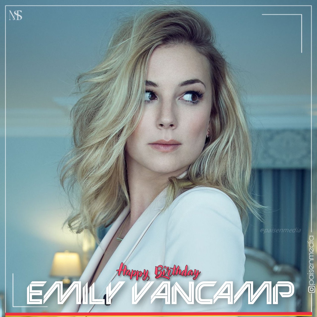 Wishing a very Happy Birthday to Emily VanCamp ma\am .
.
.
.  