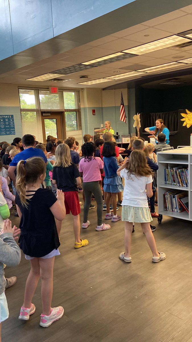 Thank you to the <a href="/ForsythPL/">ForsythPL</a> for coming to <a href="/HawCreekES/">Haw Creek Elementary</a> this past Tuesday to talk to our students about the summer reading program