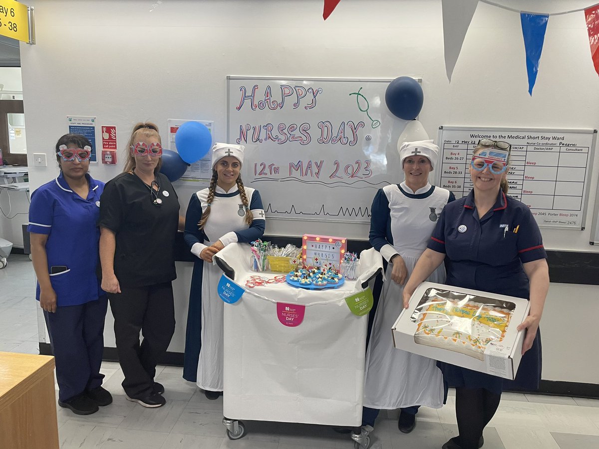 ehdtbe's tweet photo. Happy Nurses Day 2023! Showing appreciation to all our ACUTE staff 👩🏼‍⚕️ #teamacute #FlorenceNightingale @PatientWuth @emma091_emma https://t.co/V9XgOrvO1D