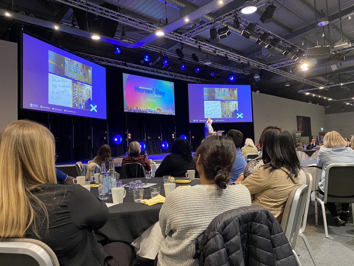 An emotive and inspirational thought provoking talk from <a href="/tommyNtour/">Tommy Whitelaw BCAh</a> at #internationalnursesday conference <a href="/NottsHealthcare/">Nottinghamshire Healthcare</a> 💙