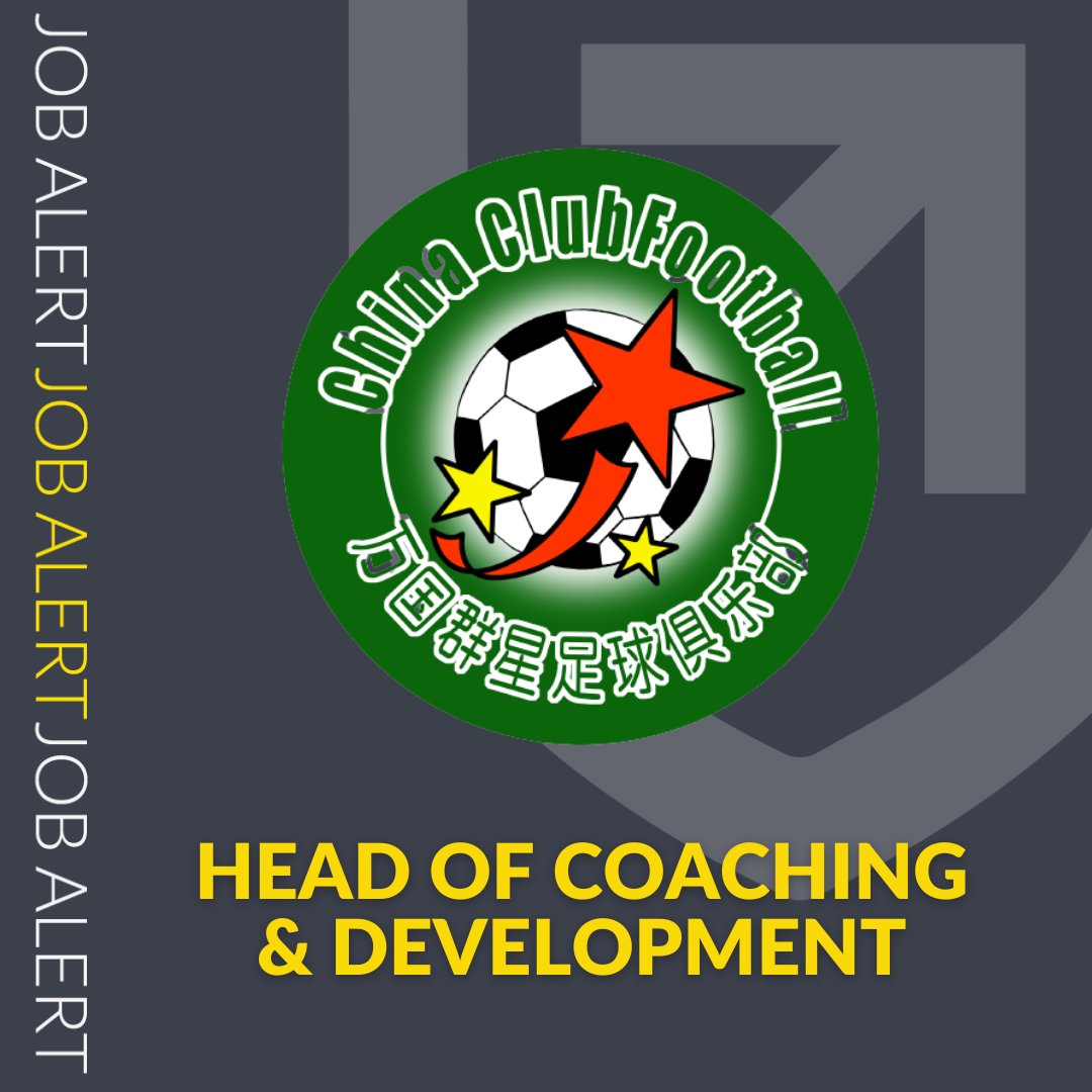 footycareers's tweet image. 𝗥𝗢𝗟𝗘𝗦 𝗜𝗡 𝗖𝗛𝗜𝗡𝗔 🇨🇳

@CN_ClubFootball — one of China’s biggest grassroots football providers — is recruiting for two roles:

⚽ Head of Coaching &amp;amp; Development: bit.ly/HOCDBeijing
⚽ Football Coach / Coach Educator: bit.ly/FCCEChina

Apply now! ☝️