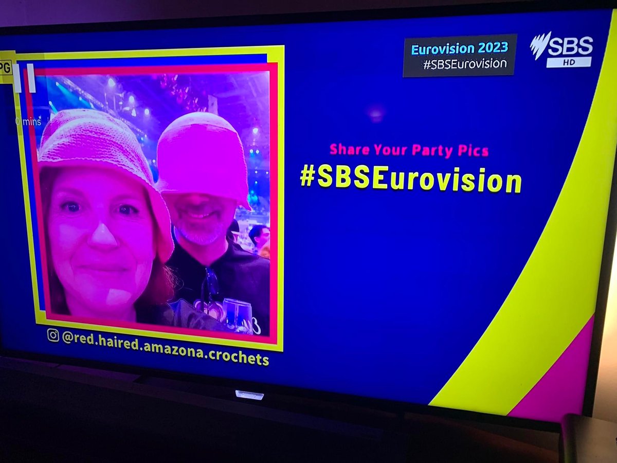 lulubarrie's tweet photo. When your bestie is at Eurovision for real life AND makes it into the Aussie broadcast #SBSEurovision #Eurovision2023 #lifegoalunlocked https://t.co/BNgrZ0SqAk