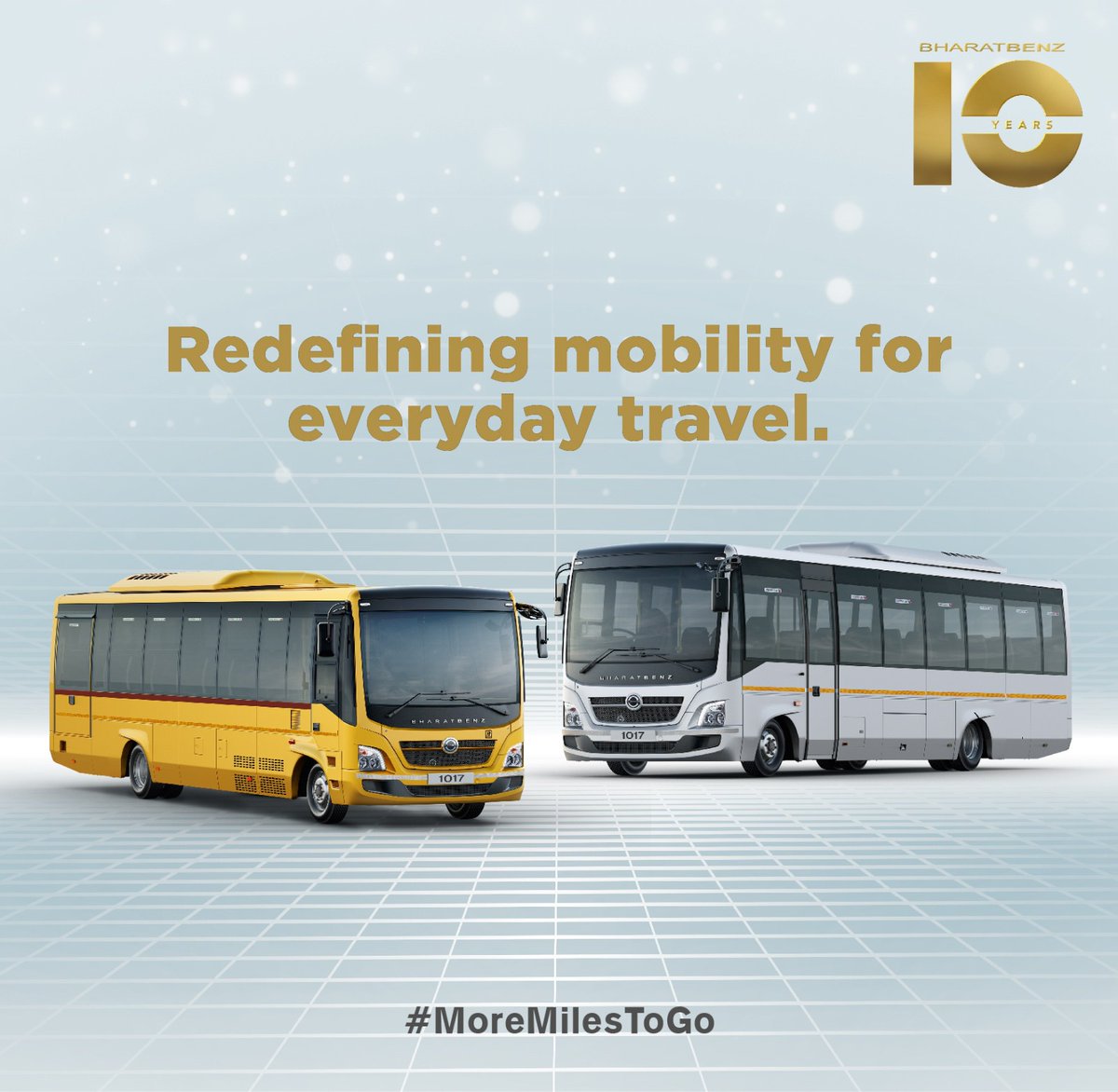 BharatBenz1's tweet photo. At #BharatBenz we innovate big to bring bigger changes to your everyday travel. Be it a journey to the office or a ride to school, our plethora of features ensure you get unmatched safety and comfort everyday.
#MoreMilesToGo https://t.co/RUPHHH09X4