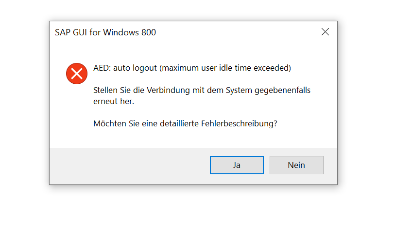 digichr's tweet photo. Mein Windows ist auf Englisch, im SAP hab ich die Logon Sprache EN und dann kommt die Fehlermeldung.
#SAPperlot https://t.co/v4y6rxrs14