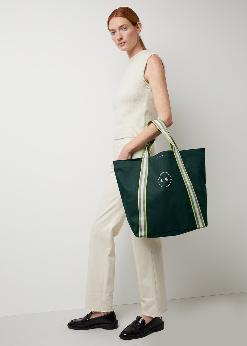 📣Many of you have been asking for it and we’re excited to announce more Waitrose Universal Bags  will be available in stores across the country from next week 💚♻️ #AnyaHindmarch #UniversalBag