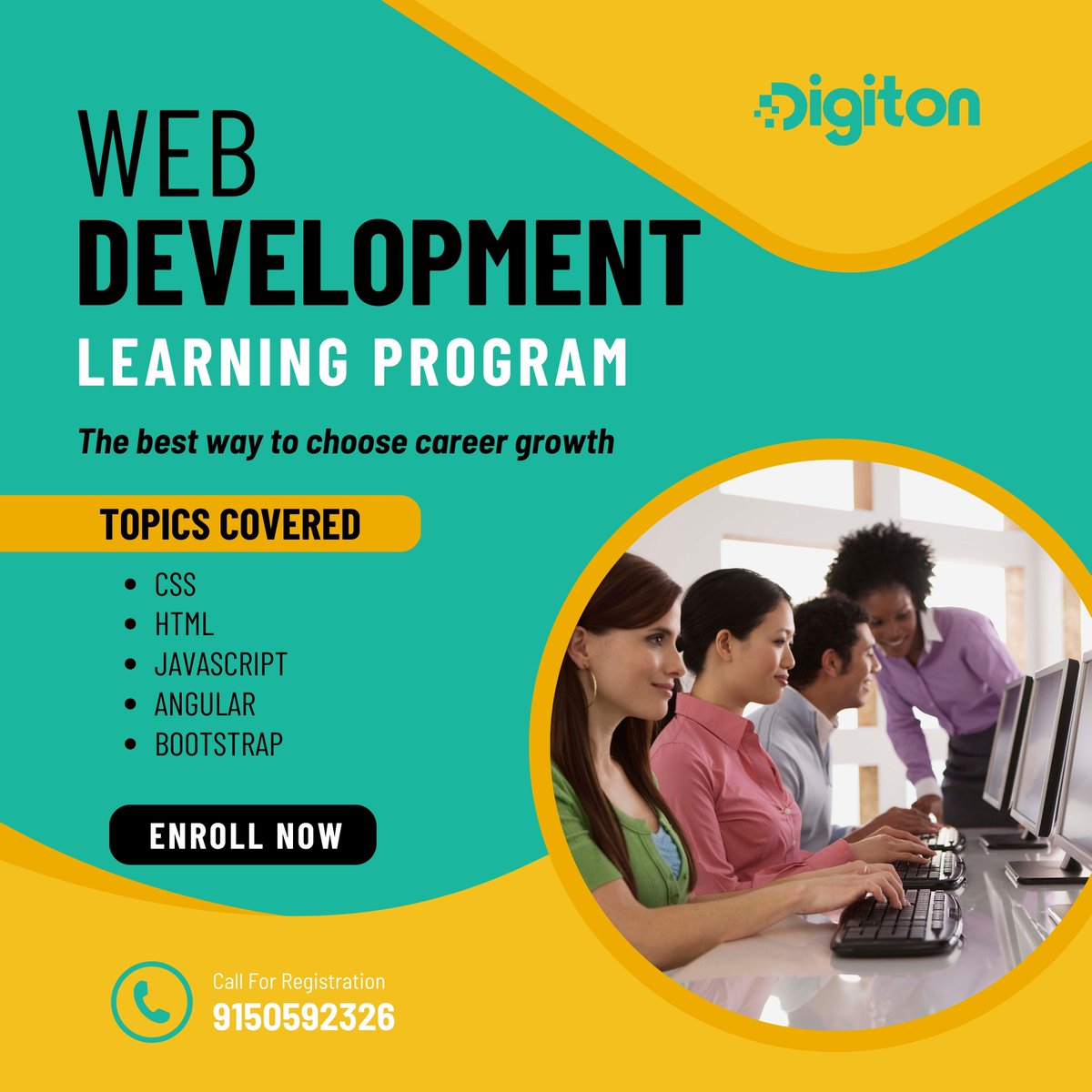 digiton_tech's tweet image. Upgrade your skills and boost your career with our comprehensive web designing course!
#dotnettraining #dotnetdeveloper #csharp #webdevelopmenttraining #digiton #technologies #chennai #dotnettraininginchennai #dotnetcourseinchennai #csharp #asp #mssql #chennaijobs #freshersjobs