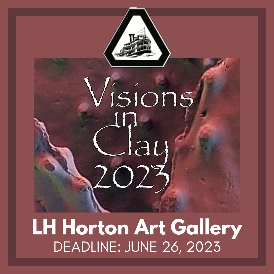 LH Horton Art Gallery - Visions In Clay 2023 - Visions In Clay was founded by the San Joaquin Potters Guild in 2002, and presented by the Horton Art Gallery since 2010. DEADLINE: June 26, 2023. theartlist.com/lh-horton-art-…

#TheArtList #LHHortonArtGallery #VisionsInClay2023