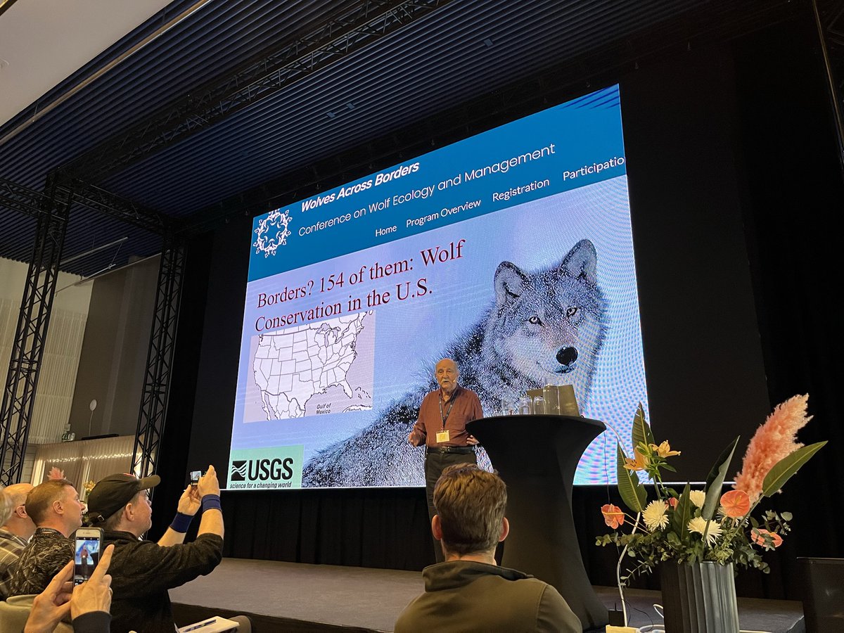 Beth Smith (@bethrsmith_) on Twitter photo Reflecting on an incredible few days at <a href="/WolvesBorders/">Wolves Across Borders @wolvesborders.bsky.social</a>... Been a privilege to present in the same space as so many legends of the wolf world and so many others doing amazing work 🐺 So much knowledge and so many new friends gained! Huge thanks to the organisers 👏 #WolvesBorders Reflecting on an incredible few days at <a href="/WolvesBorders/">Wolves Across Borders @wolvesborders.bsky.social</a>... Been a privilege to present in the same space as so many legends of the wolf world and so many others doing amazing work 🐺 So much knowledge and so many new friends gained! Huge thanks to the organisers 👏 #WolvesBorders