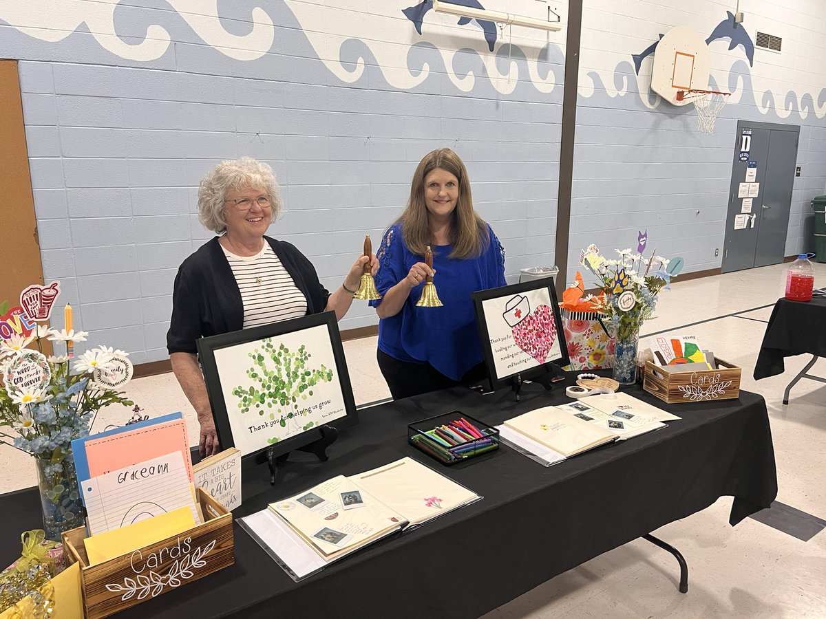 Happy retirement to Lana Pratt and Teresa Utz! The GW Dolphin family will not be the same with out you. <a href="/USD457/">Garden City Public Schools USD 457</a> <a href="/GWdolphins/">Gertrude Walker Elementary</a>