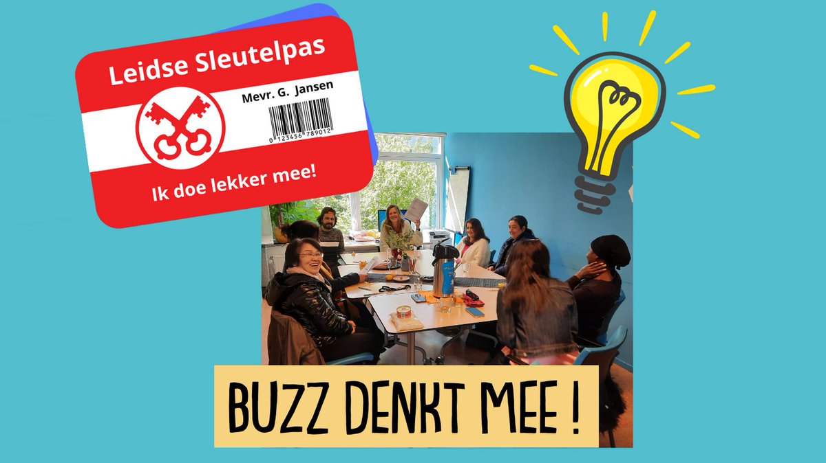 De gemeente Leiden onderzoekt of  er een meedoenpas  voor minima moet komen. Met deze pas kun je korting krijgen op activiteiten op het gebied van sport, cultuur en recreatie. Deelnemers van BuZz hebben de gemeente geadviseerd over de pas  en waaraan behoefte is.