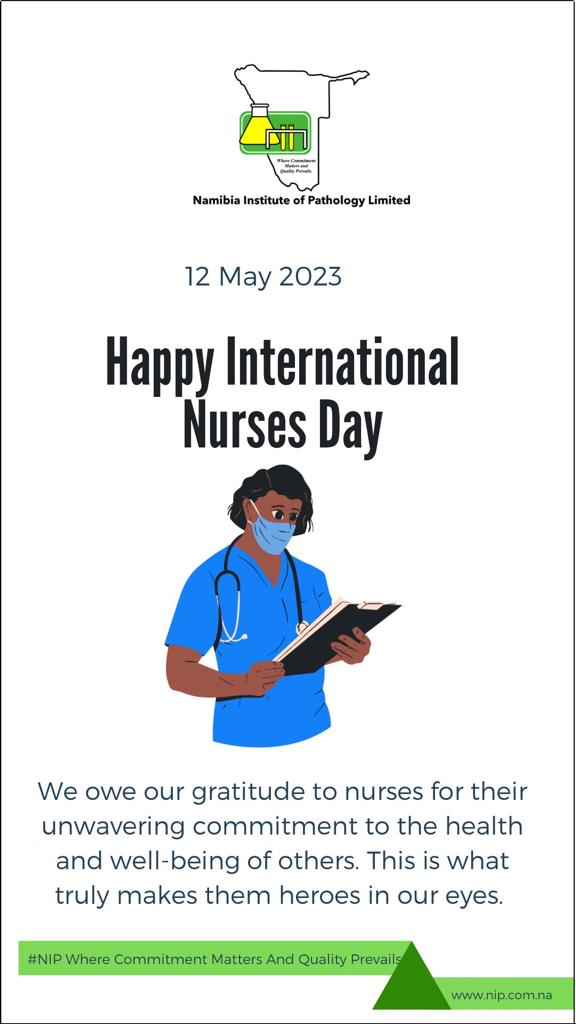 GaoabJefta's tweet image. @NamibiaNip 
Happy Nurses’ Day to all nurses in Namibia and beyond! 
#internationalnursesday

#NIPWhereCommitmentMattersAndQualityPrevails