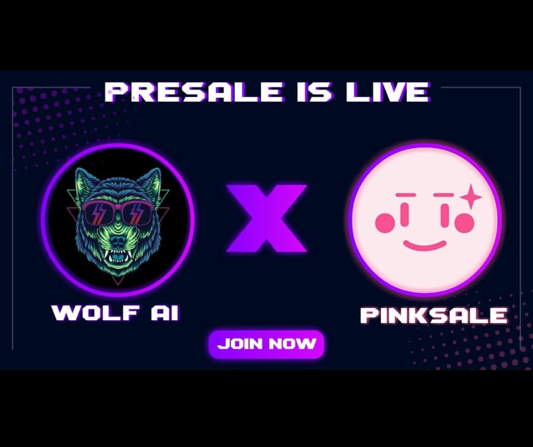 Wolf AI - The leading AI Video Creation Platform 

PRESALE IS LIVE 👇👇👇
pinksale.finance/launchpad/0x7C…

We support ShibaInu Ecosystem.

WE WILL BE BURNING TRILLIONS OF $SHIB EACH YEAR

2% fees on every transaction done in $WOLF will be used in burning $Shib. 
Also 15% of our revenue