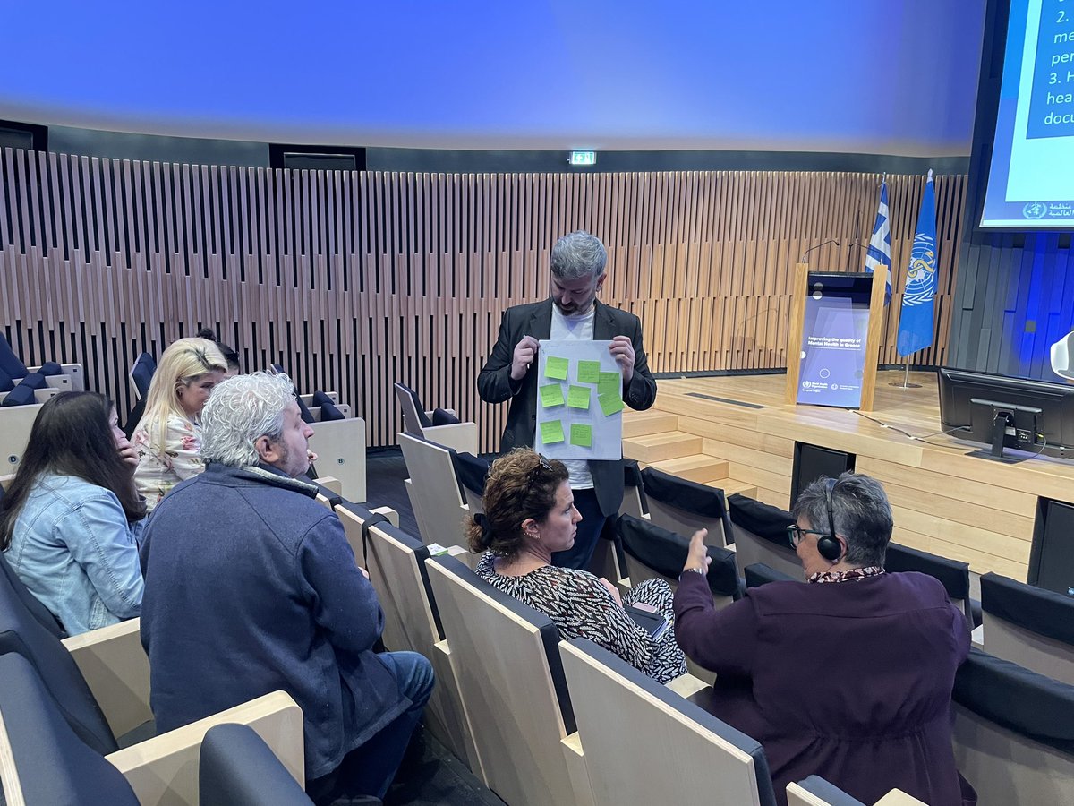 Cassie Redlich (@cassred) on Twitter photo What does #quality of #YouthMentalHealth care mean for service providers in Greece? Great discussion today, highlighting impt of timeliness, empathy, info/data & respectful environments for young ppl & staff 🇬🇷 <a href="/WHO_Europe/">WHO/Europe</a> <a href="/drjenhall_/">Dr Jen Hall</a> <a href="/LediaLazri/">Ledia Lazëri</a> <a href="/JoaoBreda2/">João Breda</a> <a href="/grinningking/">Jason Maurer</a> What does #quality of #YouthMentalHealth care mean for service providers in Greece? Great discussion today, highlighting impt of timeliness, empathy, info/data & respectful environments for young ppl & staff 🇬🇷 <a href="/WHO_Europe/">WHO/Europe</a> <a href="/drjenhall_/">Dr Jen Hall</a> <a href="/LediaLazri/">Ledia Lazëri</a> <a href="/JoaoBreda2/">João Breda</a> <a href="/grinningking/">Jason Maurer</a>