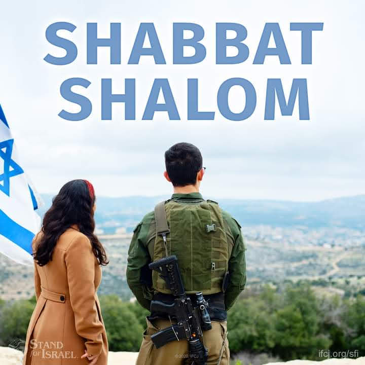 Shabbat Shalom !

Que Dieu protège #Israël

#shabbatshalom