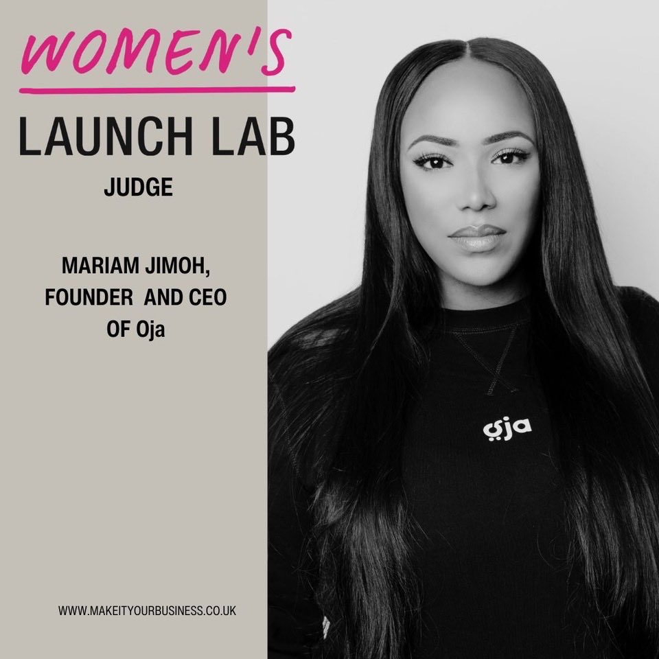 Thrilled to have #mariamjimoh as one of our ⁦<a href="/miyrbiz/">MakeItYourBusiness</a>⁩ Women’s Launch Lab judges during National Women’s Enterprise Week!