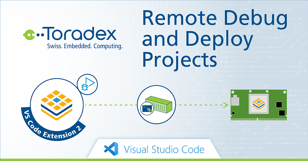 Toradex's tweet image. Encountered a bug? No problem! Learn how to debug and deploy your project on your target device using the Torizon IDE Extension 2 on Visual Studio Code: bit.ly/42vORKO
#IDEExtension #VSCodeExtension #VisualStudioCode #IDE #Torizon #Linux #LSP