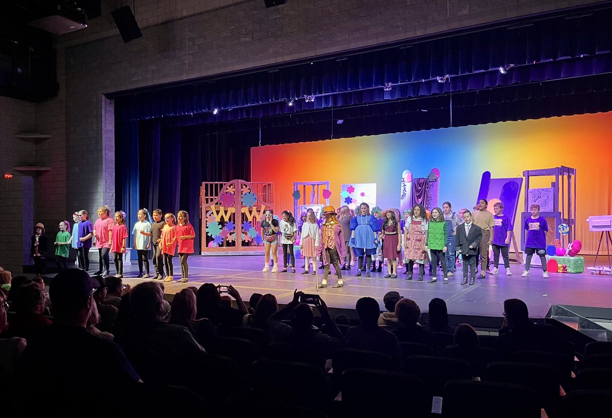 Congrats to everyone who participated in the <a href="/HawCreekES/">Haw Creek Elementary</a> Wonka Jr production last weekend at South Forsyth HS. It was truly a magical experience and a blast to work with these talented huskies. #musicdirector #pureimagination