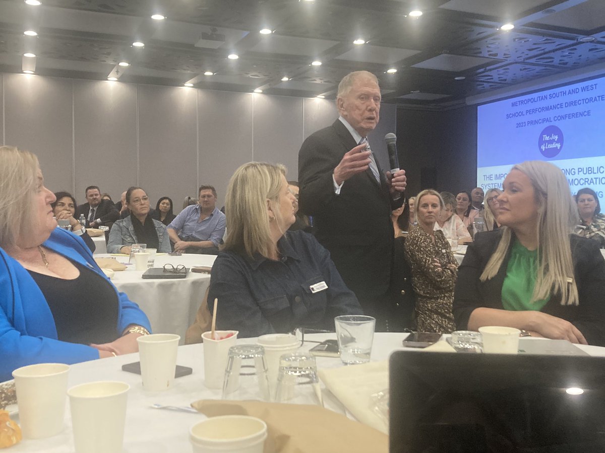 ‘The Joy of Leading’ MSAW Principal Conference 2023. #BetterTogether Such inspirational school leadership ‘from the mountains to the sea!’ @DebSummerhayes <a href="/k_rigas/">Kay Rigas</a> <a href="/Peterjrouse/">Peter Rouse</a> <a href="/dace_elletson/">Dace Elletson</a> <a href="/DrAMandel/">Alexandra Mandel</a>