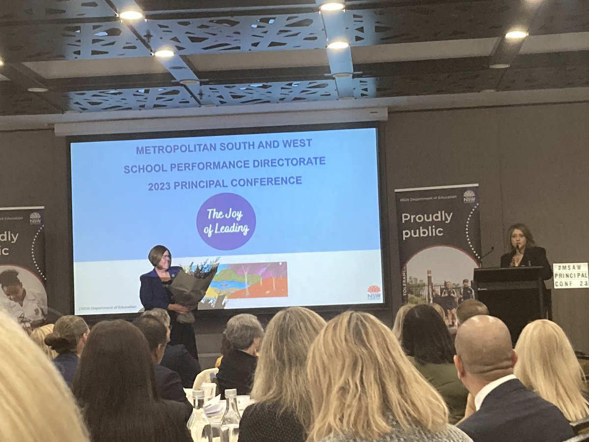 MSiokos's tweet photo. ‘The Joy of Leading’ MSAW Principal Conference 2023. #BetterTogether Such inspirational school leadership ‘from the mountains to the sea!’ @DebSummerhayes @k_rigas @Peterjrouse @dace_elletson @DrAMandel https://t.co/o8zNb2uSA6