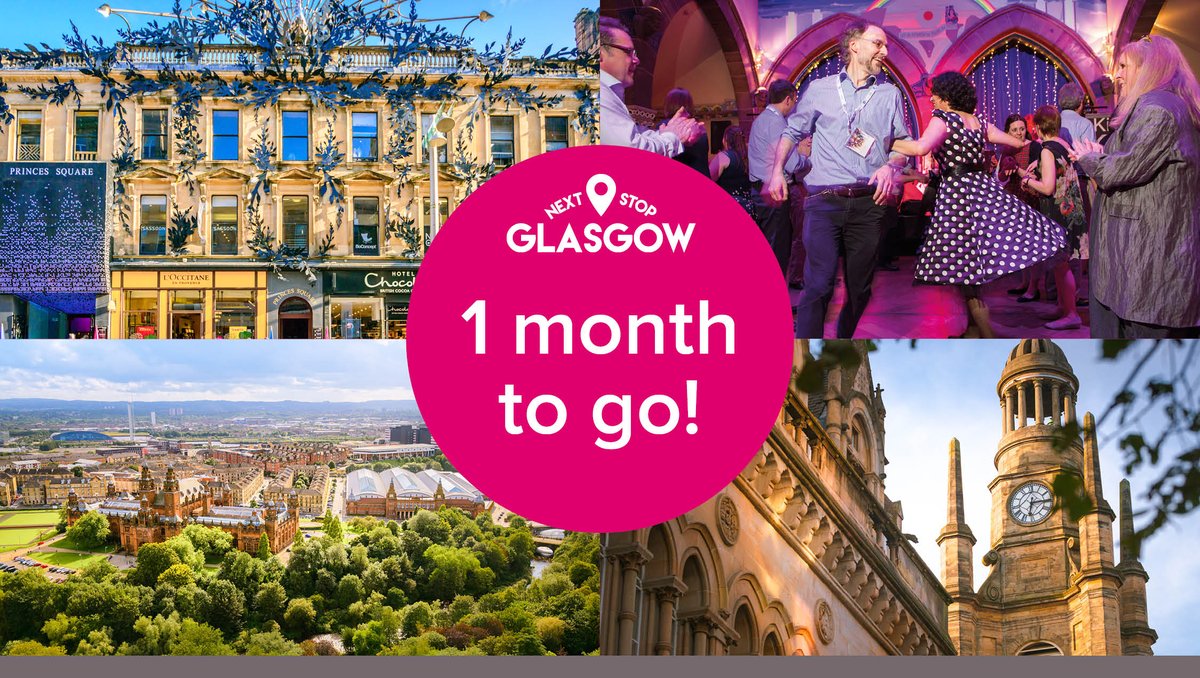 @eshgsociety just one month to go until #eshg2023! We look forward to welcoming you to Glasgow. Read about the must-see city attractions here: peoplemakeglasgow.com/inspire-me/gla…