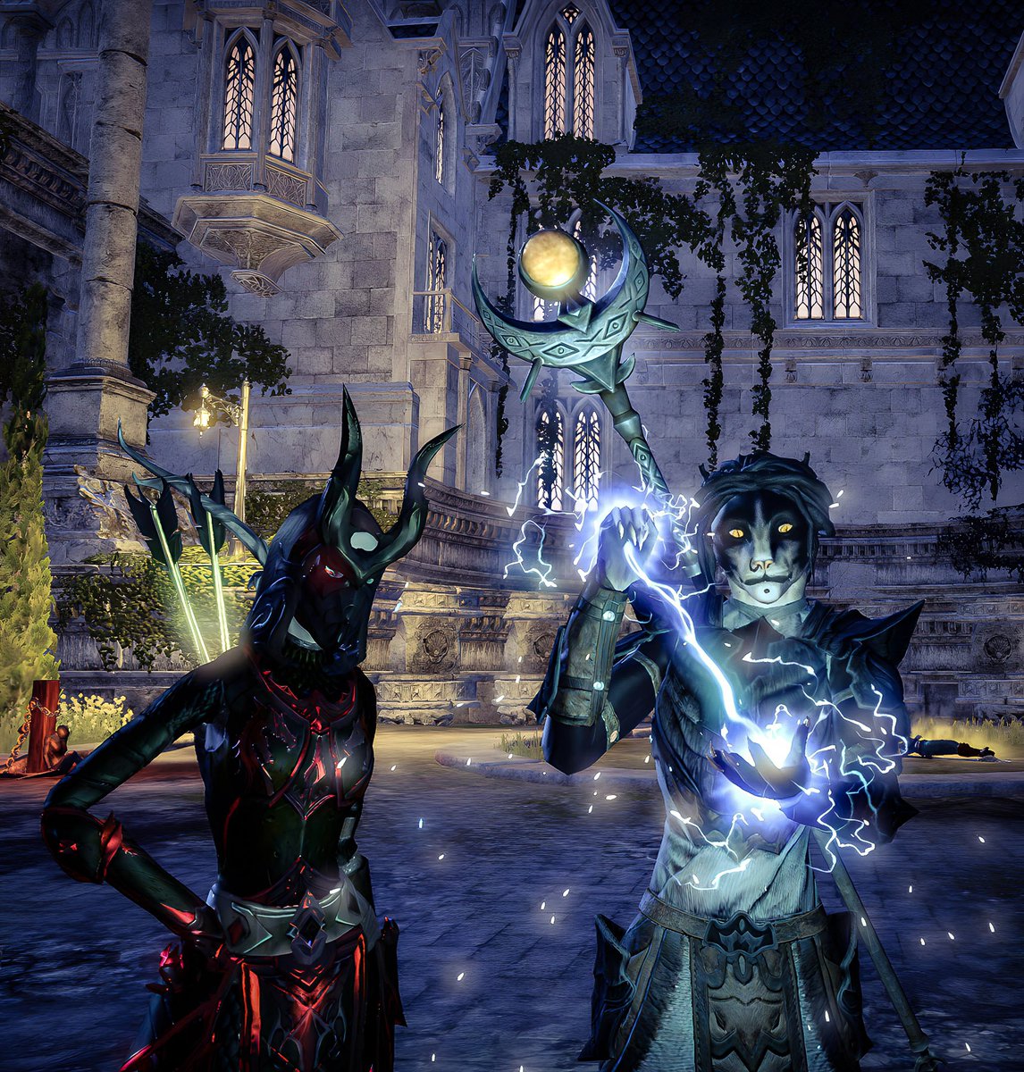 Savage_Nirnroot's tweet photo. Ember and I getting in this weeks endeavor. Keeping Talia entertained with some sparkly sparks while we wait on the meanies to respawn⚡️
@TESOnline #ESO #Ember #Summerset #Sunhold https://t.co/DksKcFN49h