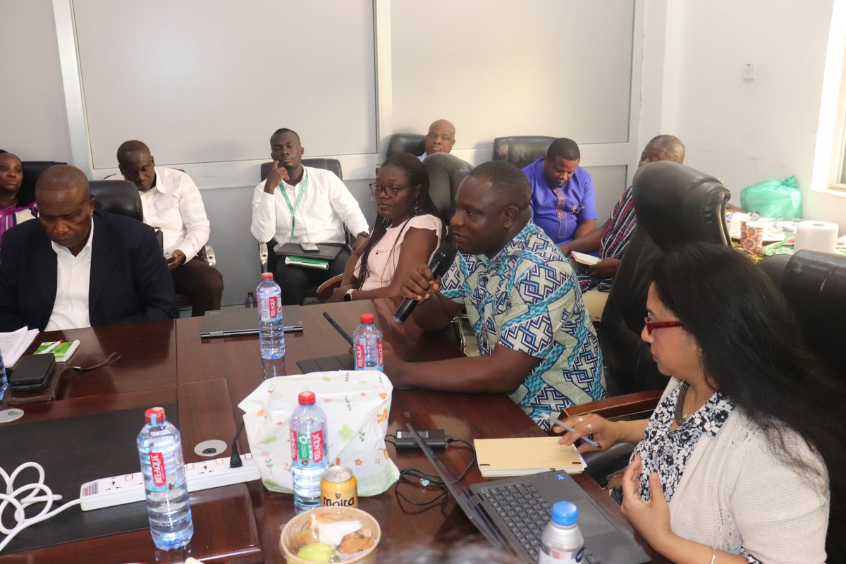 glrssmp's tweet photo. On Thursday, 10th May, 2023, the Mission was set rolling with a discussion on site selection for rehabilitation. There were also session on Training and Technology Transfer as well as Environmental and Water Management.
#glrssmp #MLNR #mestigh #WorldBank #EPA https://t.co/rrdsgeATmT