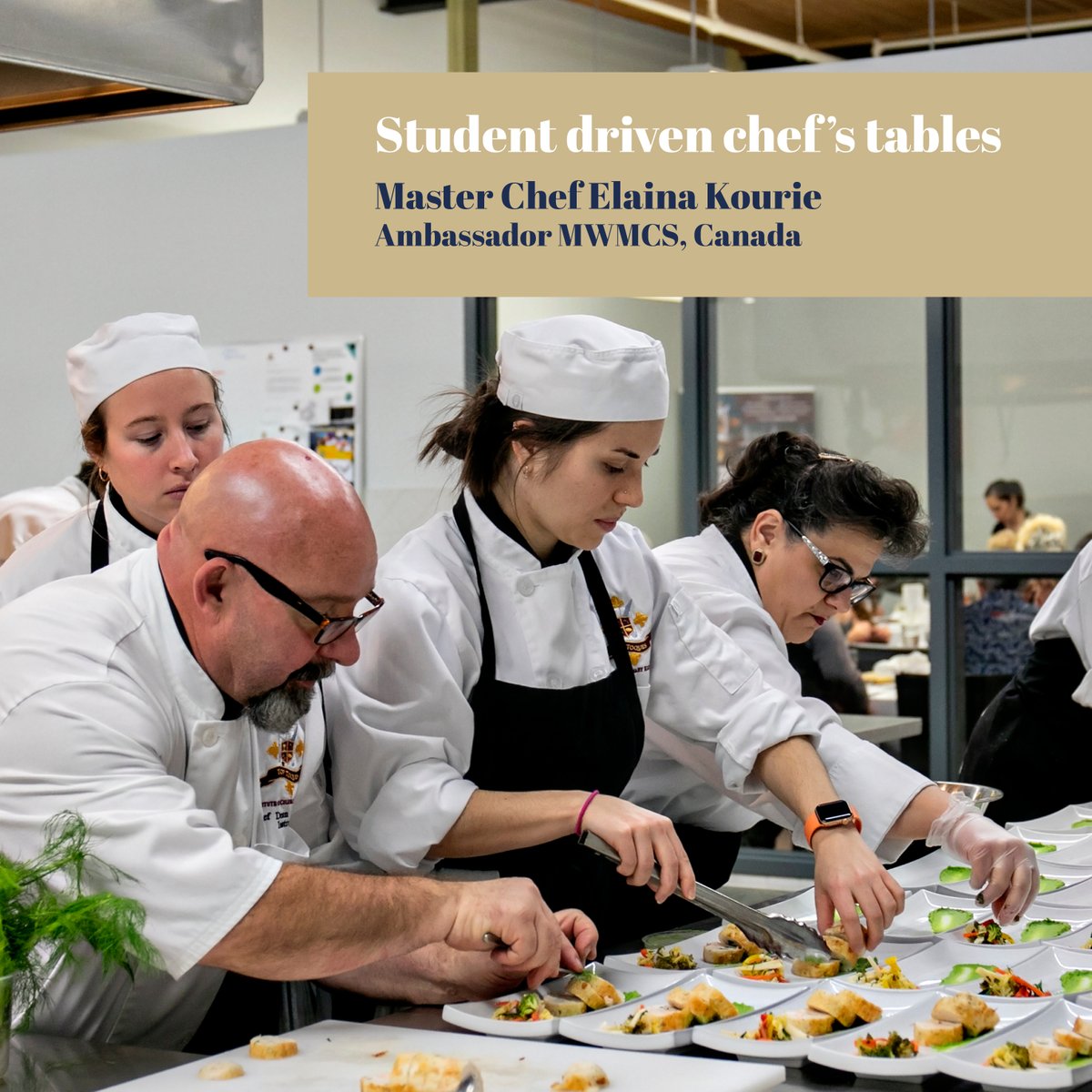 worldmasterchef's tweet photo. “The Chef’s Tables are one of the experiential learning modules that are open to the public supporting our student’s journey through culinary arts and hospitality training.”
Find out more:
https://t.co/aiANclxOt5
#WorldMasterChefSociety #WMCS #ExecutiveChef #WMCSMember https://t.co/V3Q4tLSLA5