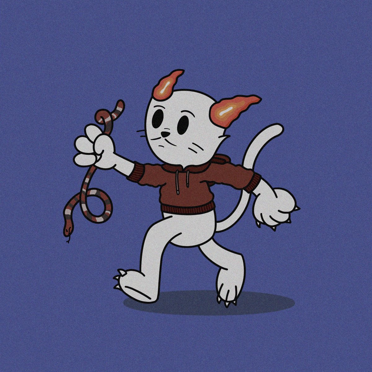 My newest fiend to come out of El Gatos Retreat <a href="/FelineFiendz/">Fiendz</a> BONJOUR FIENDZ #fiendz #meow
