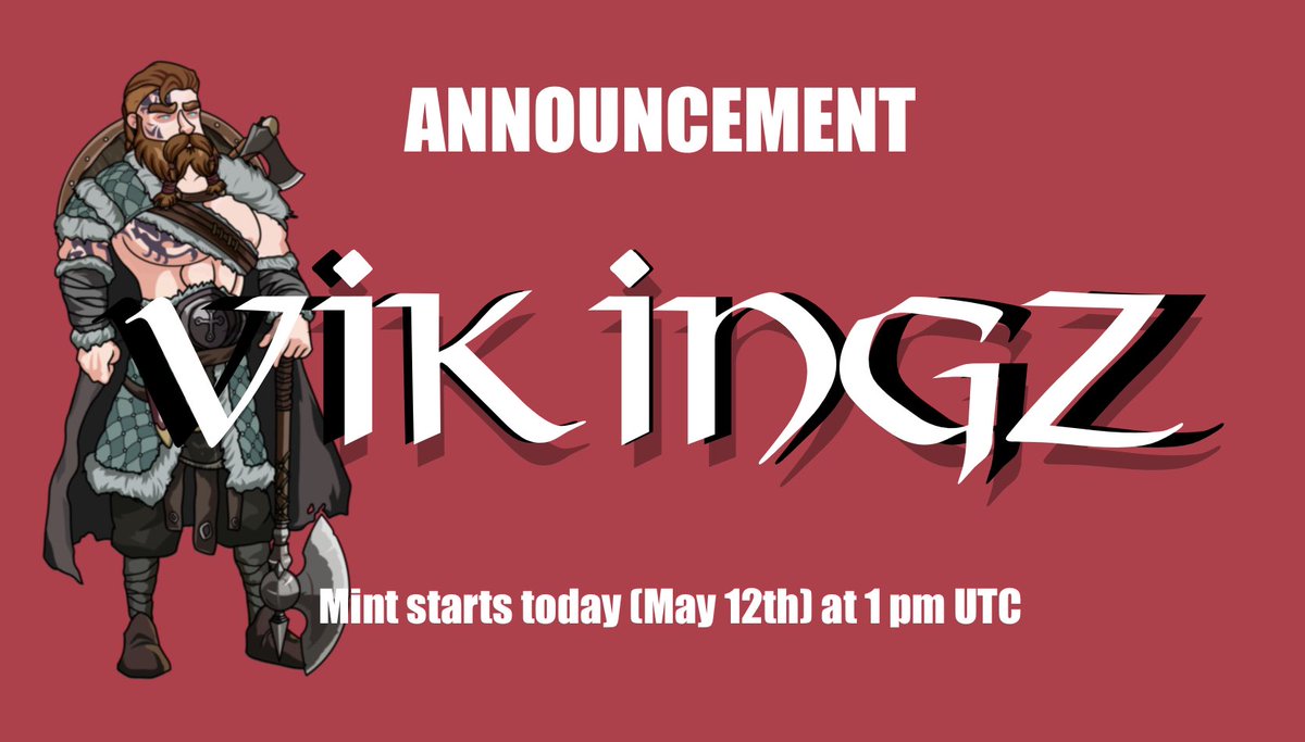 🚨Important🚨

🚀Minting will be live at 1 PM UTC Today🚀

⚠️Only open the Mint Page we publish on #Official-links channel in our Discord⚠️ 

🔴Other links that we didn’t publish are SCAM🔴

Thanks for your all support 🙏❤️

#NFT #NFTCommunity #ETH #NFTCollection