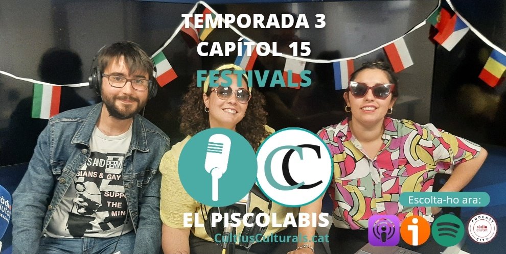 #ElPiscolabis 
FESTIVALS

Prepareu-vos per Eurovisió 🇪🇺🏳‍🌈🎼 amb un repàs per les dones eurovisives de la mà de la <a href="/MariaPrezSantaf/">MariaPérezSantafosta</a>!
També anem a la <a href="/Fimvilaseca_/">☆FiM Vila-seca☆</a>  amb la <a href="/LaraMaralvarez1/">Lara María Álvarez Álvarez</a>, corresponsal musical!

Un 🍹 i a gaudir del cap de setmana! 

rctgn.cat/podcast/podcas…