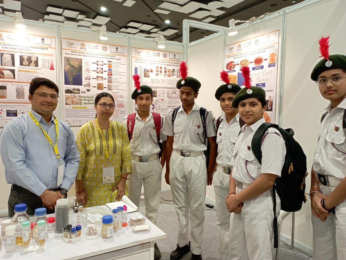 CIAB_India's tweet image. Day 2: 'National Technology week 2023 school to start up' at New Delhi