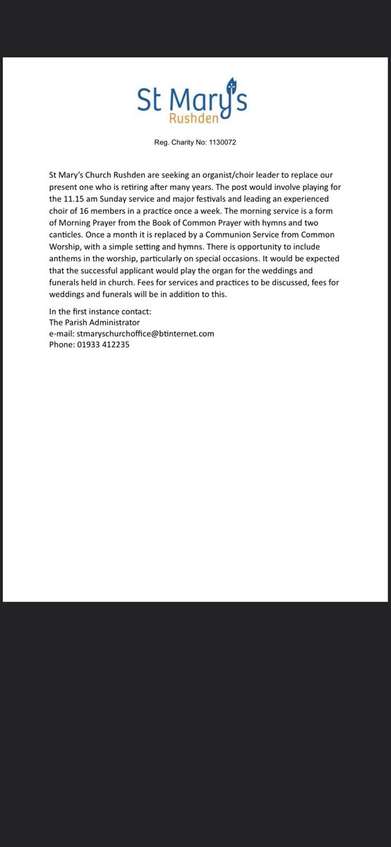 Northampton & District Organists (@ndoaorganists) on Twitter photo 