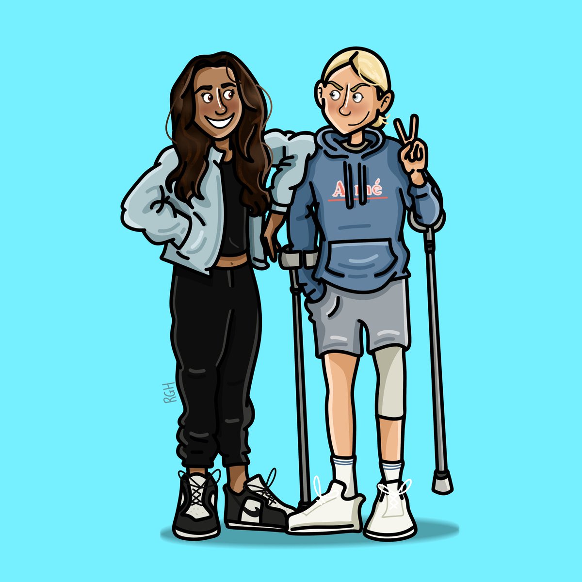 The healing power of friendship💕

Looks like Leah’s surgery went well - no looking back now 👀

#woso #arsenalwfc #leahwilliamson #alexscott