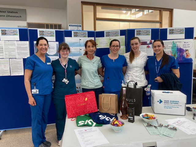 St. Luke's General Hospital Carlow/Kilkenny (@lukes_ck) on Twitter photo Celebrating International Nurses Day in <a href="/lukes_ck/">St. Luke's General Hospital Carlow/Kilkenny</a> Information stand on nursing developments and research & development opportunities along with a fun quiz and spot prizes made for a fun day. #OurNursesOurFuture #IND2023
@IEHospitalGroup <a href="/NiamhLacey6/">Niamh Lacey</a> <a href="/PGallagherIEHG/">Paul Gallagher</a> <a href="/WexGenHosp/">Wexford General Hospital</a> Celebrating International Nurses Day in <a href="/lukes_ck/">St. Luke's General Hospital Carlow/Kilkenny</a> Information stand on nursing developments and research & development opportunities along with a fun quiz and spot prizes made for a fun day. #OurNursesOurFuture #IND2023
@IEHospitalGroup <a href="/NiamhLacey6/">Niamh Lacey</a> <a href="/PGallagherIEHG/">Paul Gallagher</a> <a href="/WexGenHosp/">Wexford General Hospital</a>