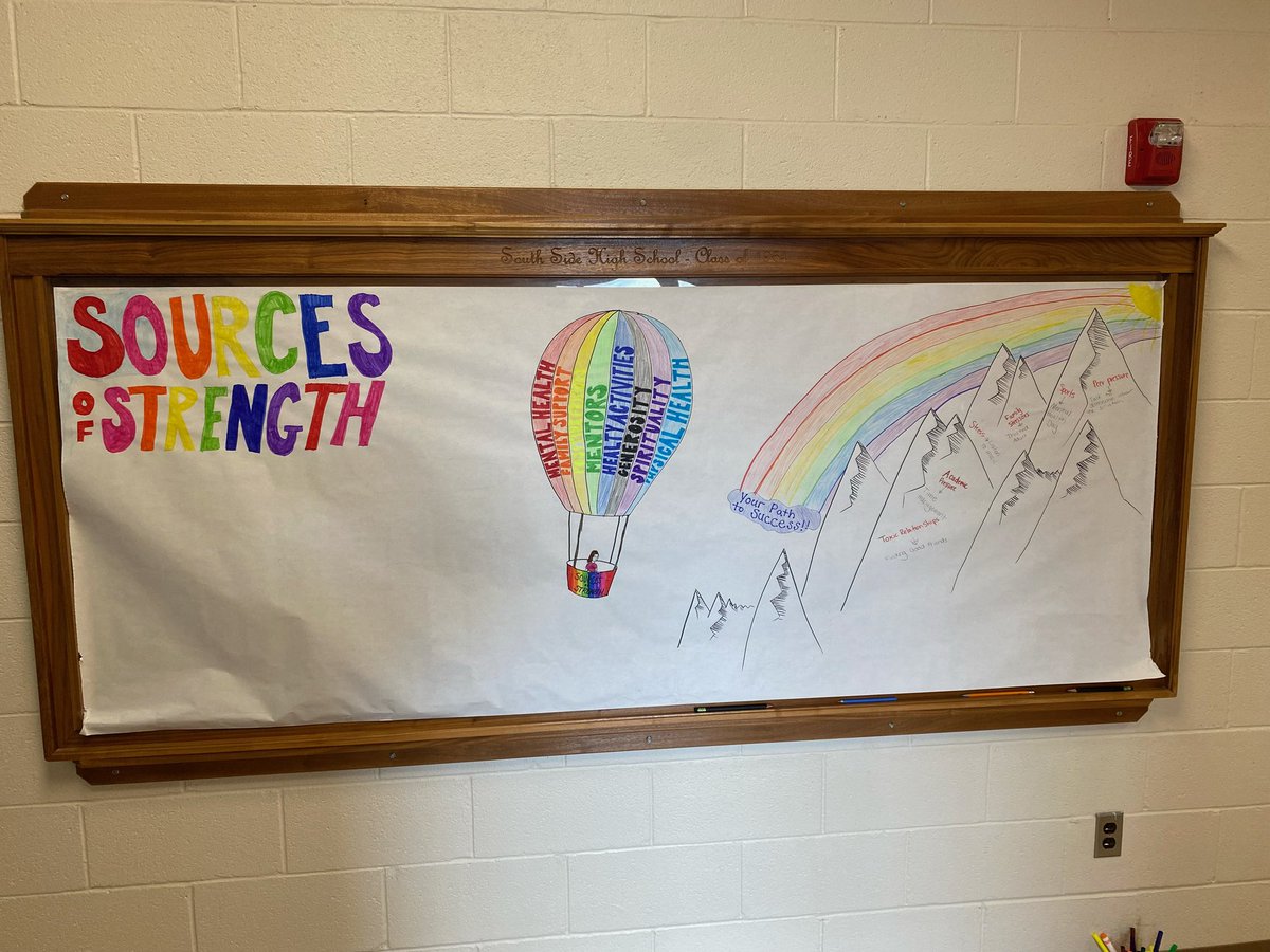 SSHS Sources of Strength celebrates our “We Are Stronger” campaign!!@pat_walshEDU <a href="/mattgct/">Matt Gaven</a>