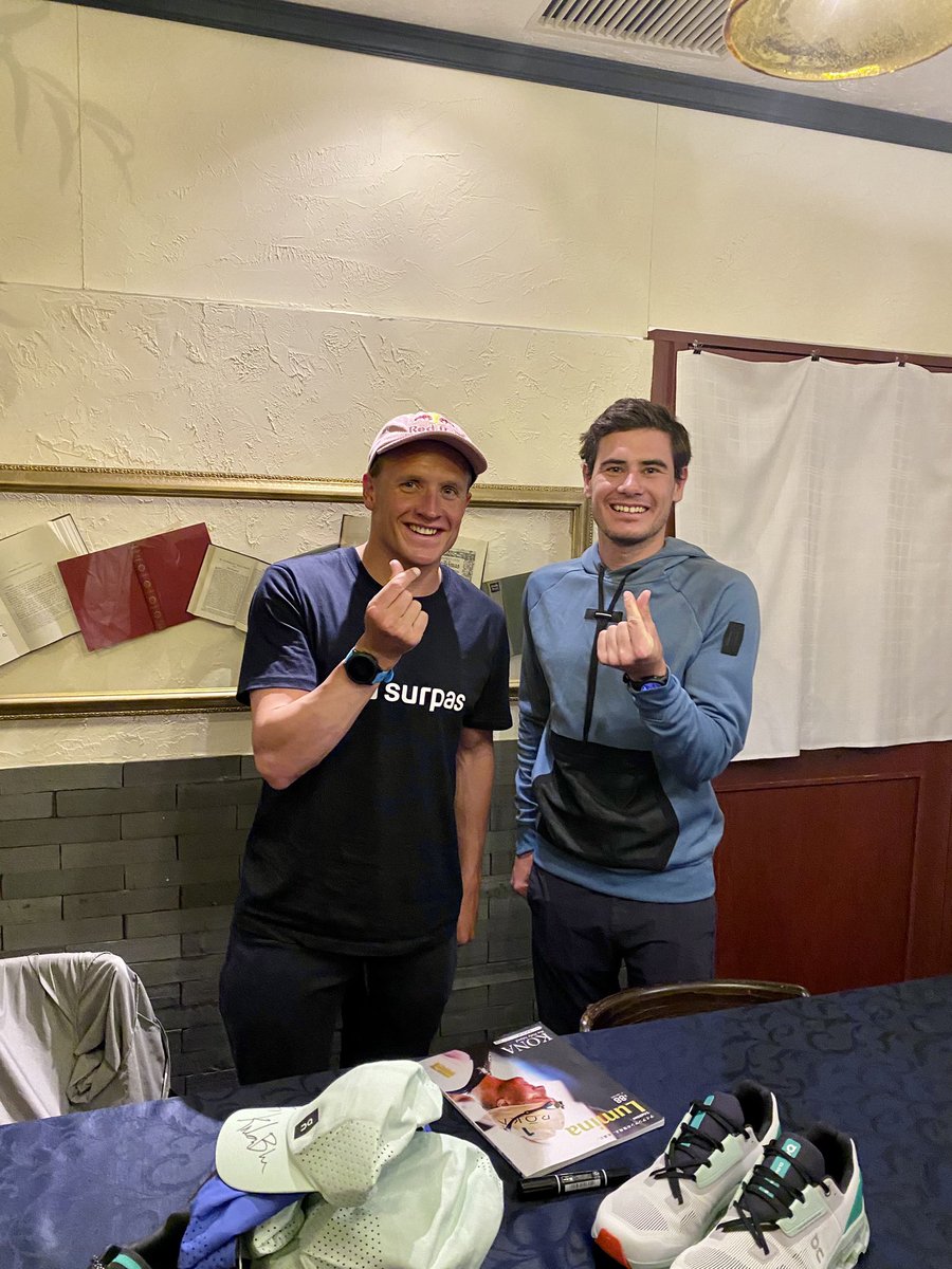 Mika Tokairin Tri (@tri_chaser) on Twitter photo <a href="/TriathlonLumina/">Triathlon Lumina</a> 取材。レース前日だというのに快くいろんな話をしてくれた<a href="/kristianblu/">Kristian Blummenfelt</a> とGustav Iden。パリ五輪に向けて大事なレースだと思うんだけど、肩の力抜けてたな〜。明日がんばれ!#YokohamaTri #WTCSYokohama #triathlon <a href="/TriathlonLumina/">Triathlon Lumina</a> 取材。レース前日だというのに快くいろんな話をしてくれた<a href="/kristianblu/">Kristian Blummenfelt</a> とGustav Iden。パリ五輪に向けて大事なレースだと思うんだけど、肩の力抜けてたな〜。明日がんばれ!#YokohamaTri #WTCSYokohama #triathlon