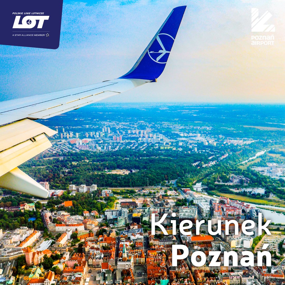 Poznań, zwiększona liczba połączeń nadlatuje! ✈🙌 W okresie wrzesień-październik pomiędzy Lotnisko Chopina a POZ im. Henryka Wieniawskiego polecisz 25 razy w tygodniu! 👉 Rejsy dodatkowe dostępne będą w środy i piątki. Szczegóły na ➡ lot.com 📸 K. Wrzosek