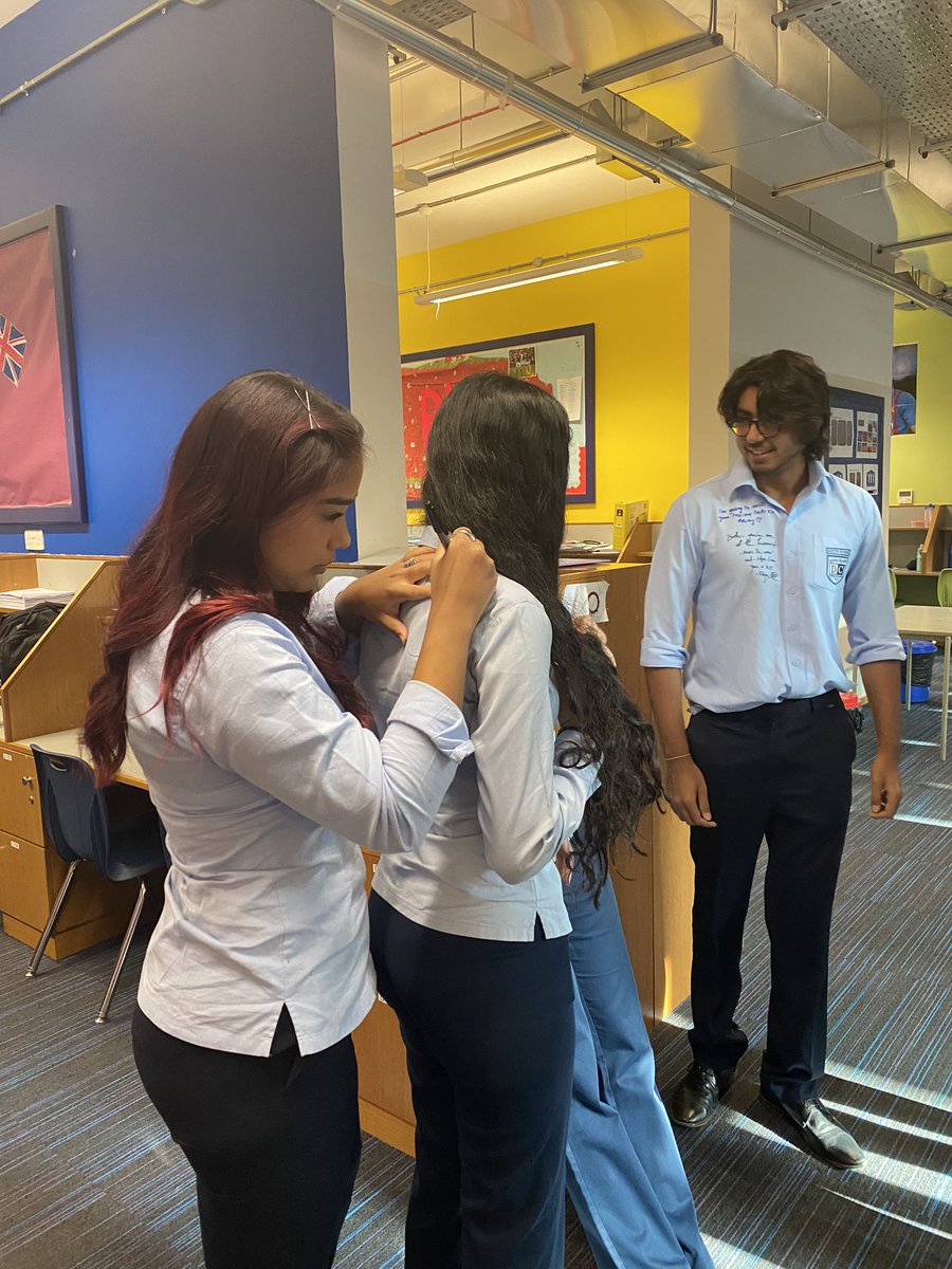 DCol_SixthForm's tweet image. Laughter and more than a few tears as we bid farewell to Year 13 with a few DC traditions. First of all, shirt signing.