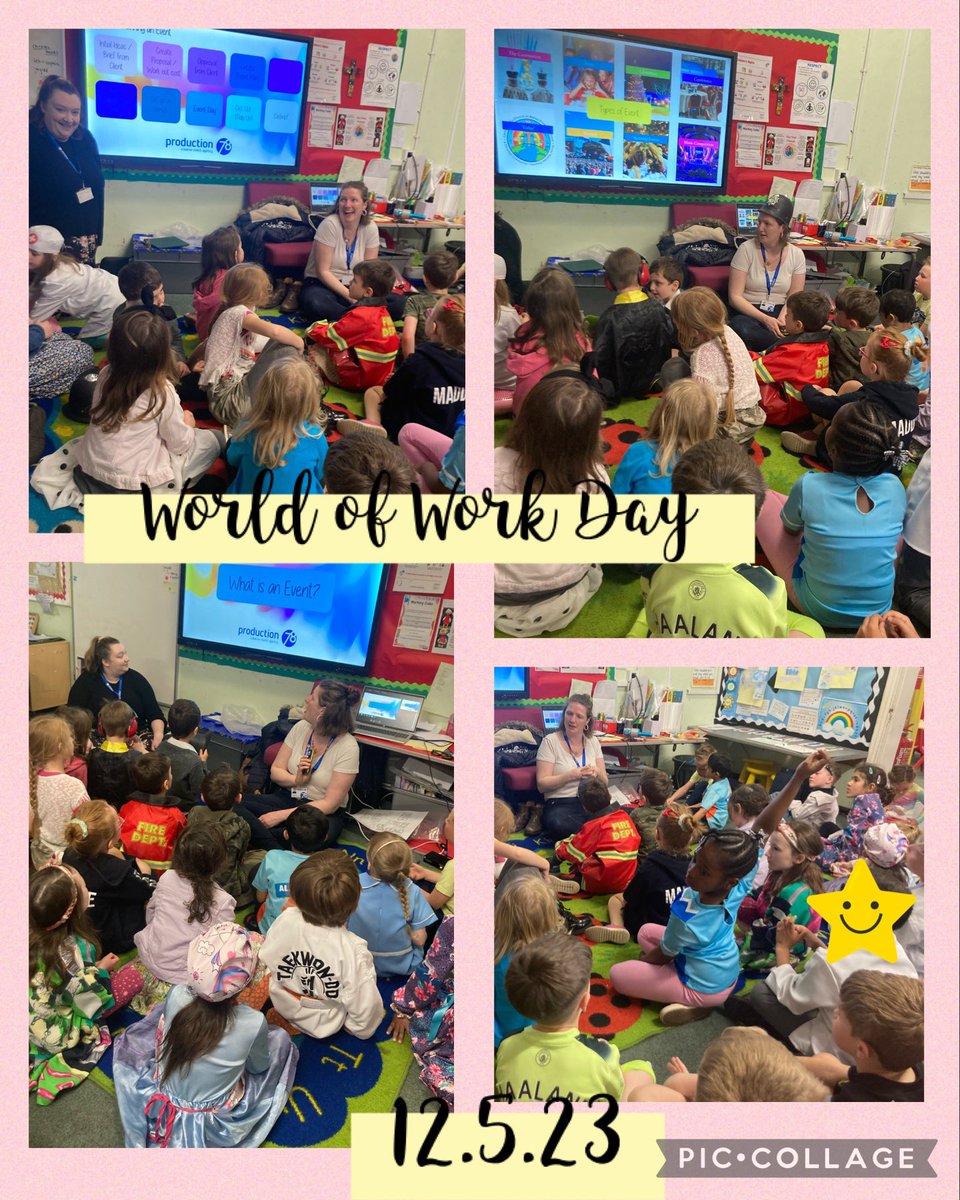 goldsworthy_mrs's tweet photo. Thank you so much to Emily and Karly for coming in to see 1CG this morning and explaining what an event means. @llandaffcity #Worldofworkday https://t.co/gdgl1Jii8I