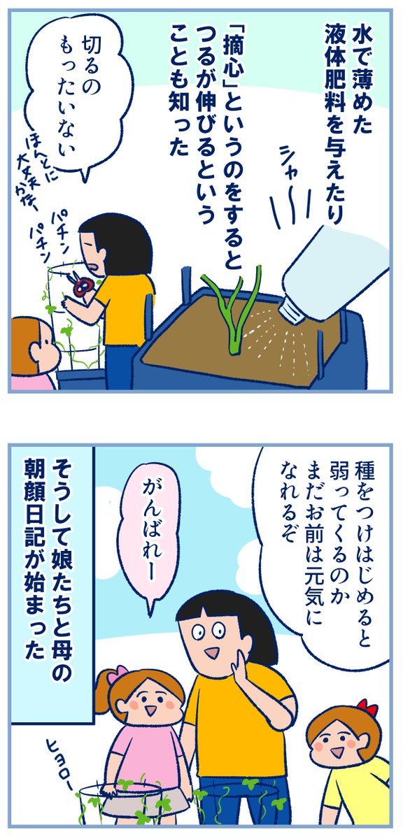 小学1年生朝顔の思い出④
※ツリーにつづく 