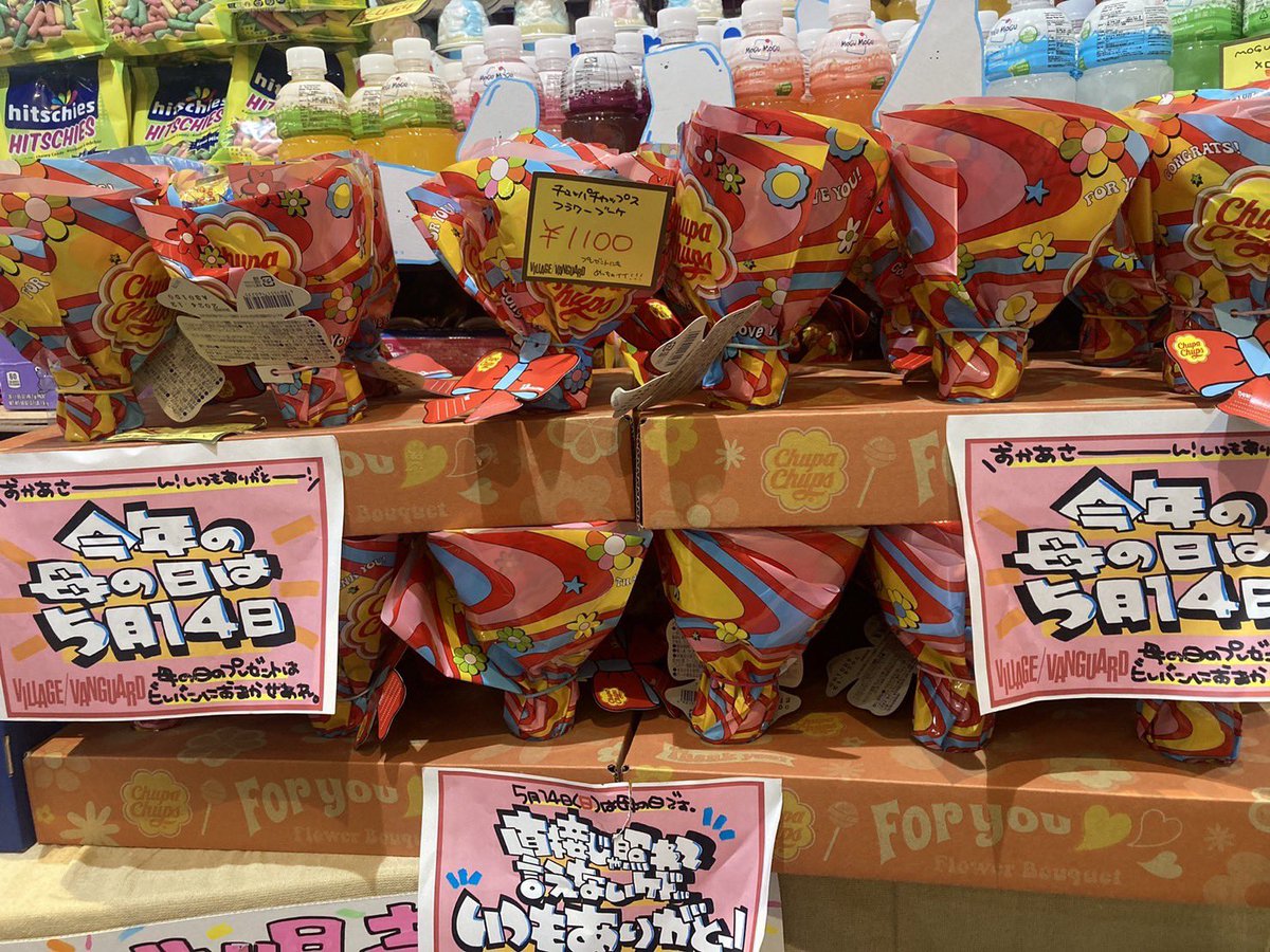 5/14は母の日〜💐💐
まだ買えてないあなたも間に合います🐢💨

#ヴィレヴァンおすすめギフト
#母の日