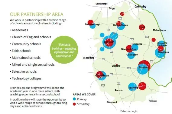 LincITT's tweet photo. We work with a wide range of schools across Lincolnshire as seen in the map below! Places still available, apply NOW!

🖥️ https://t.co/FcrCE6gwhU https://t.co/uPHD8NGbyG