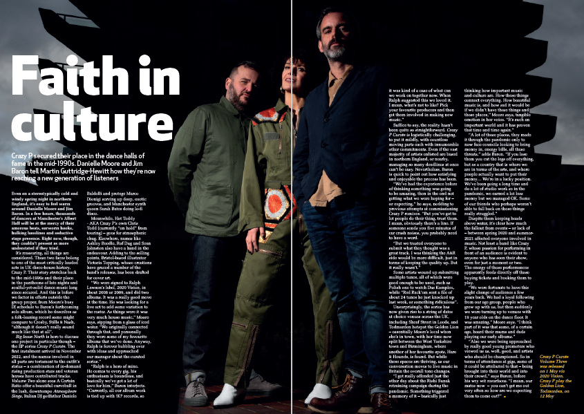 bigissuenorth's tweet photo. 🎶 @crazypmusic secured their place in the dance halls of fame in the mid-90s. In our final issue, Danielle Moore and Jim Baron tell @martinghewitt how they’re now reaching a new generation of listeners.⁠
⁠
⁠Available from your local vendor or online: https://t.co/lvjY3TtwoS https://t.co/Ch1ZqXTWUH