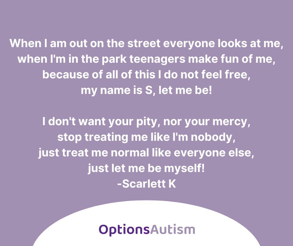 One of our fabulous students at Options Kinsale, Scarlett, was moved to write a pen during #NeurodiversityCelebrationWeek. What she expressed really touched us too, so we thought we would share what she wrote. Thank you so much, Scarlett.